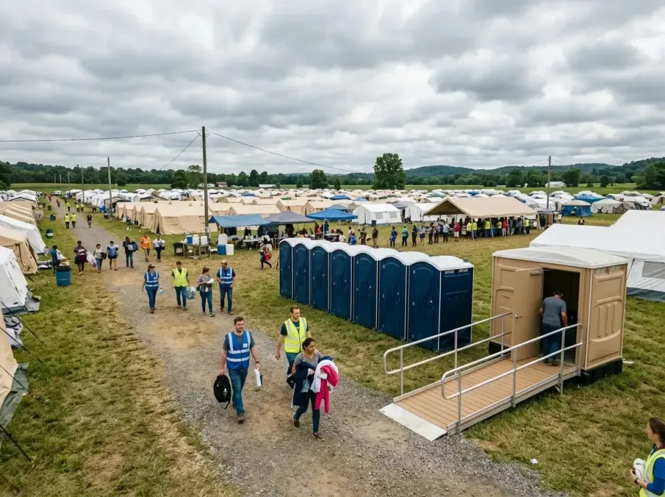 disaster-relief-camp-restrooms-010 — frequently asked questions, Dumpster & Portable Bathrooms Rental in Clute, TX